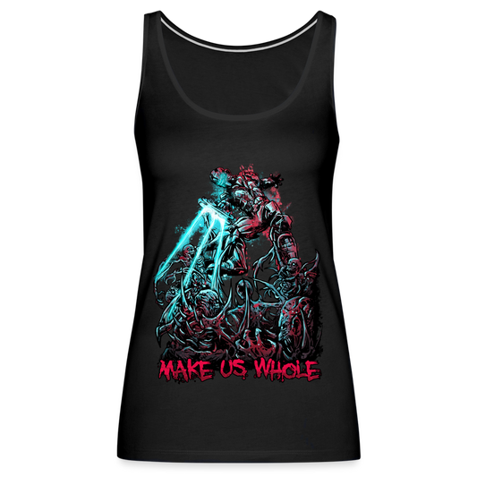 Make Us Whole - Women’s Premium Tank Top - black