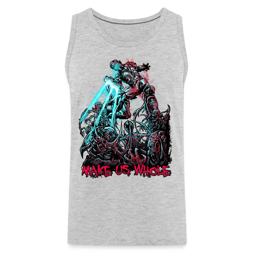 Make Us Whole - Men’s Premium Tank - heather gray