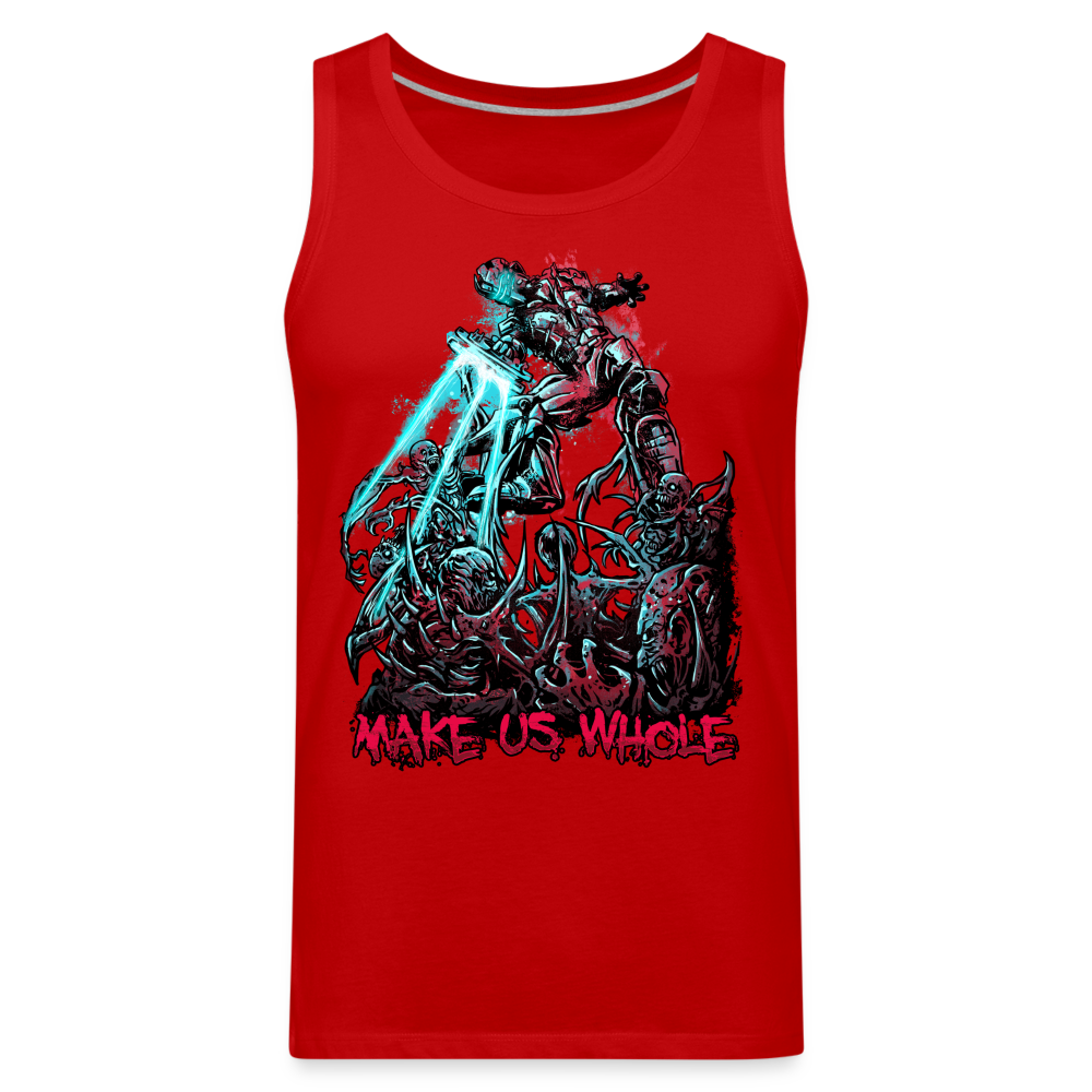 Make Us Whole - Men’s Premium Tank - red