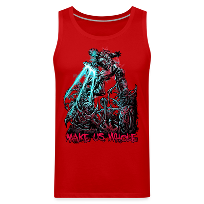 Make Us Whole - Men’s Premium Tank - red