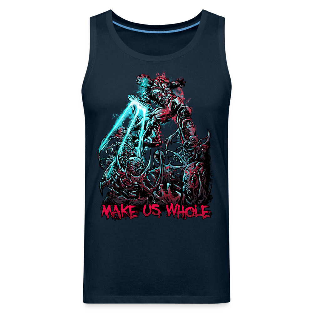 Make Us Whole - Men’s Premium Tank - deep navy