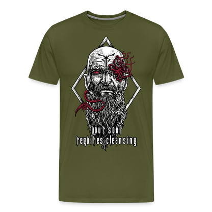 Las Plagas - Men's Premium T-Shirt - olive green