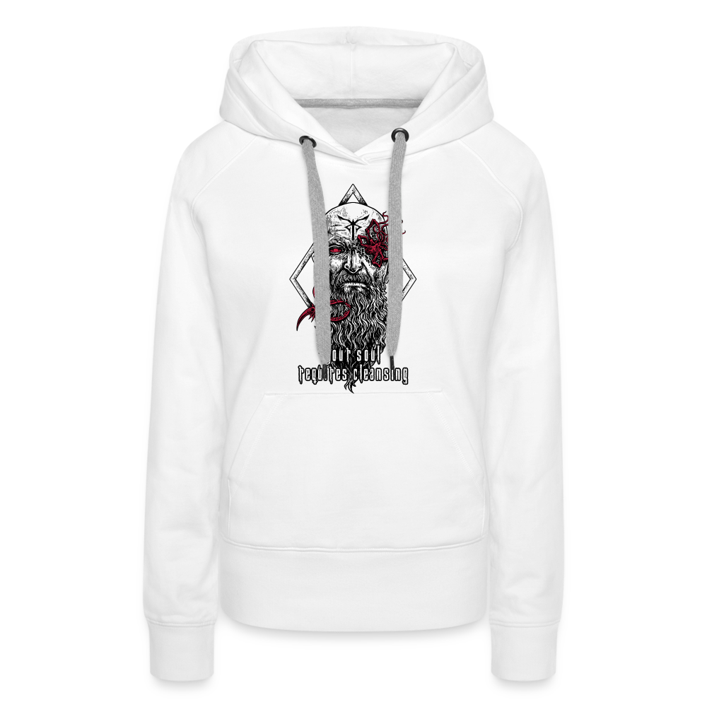 La Plaga - Women’s Premium Hoodie - white