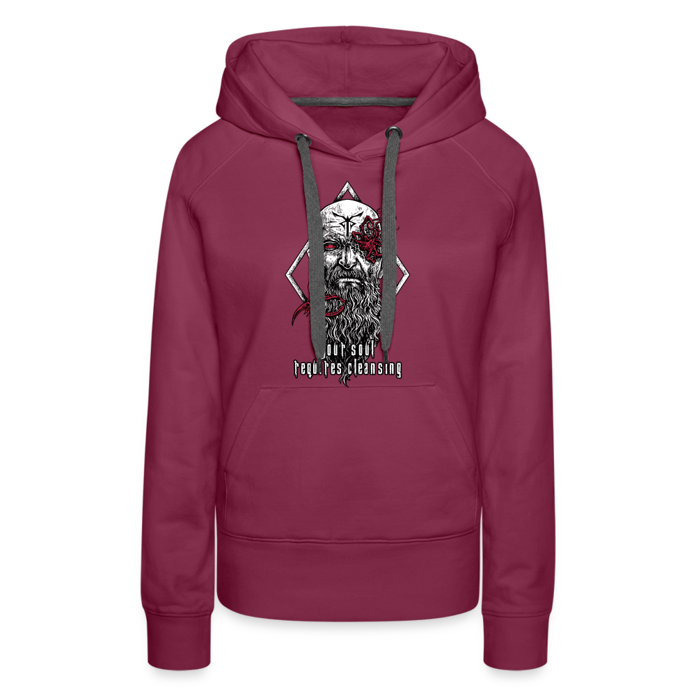 La Plaga - Women’s Premium Hoodie - burgundy