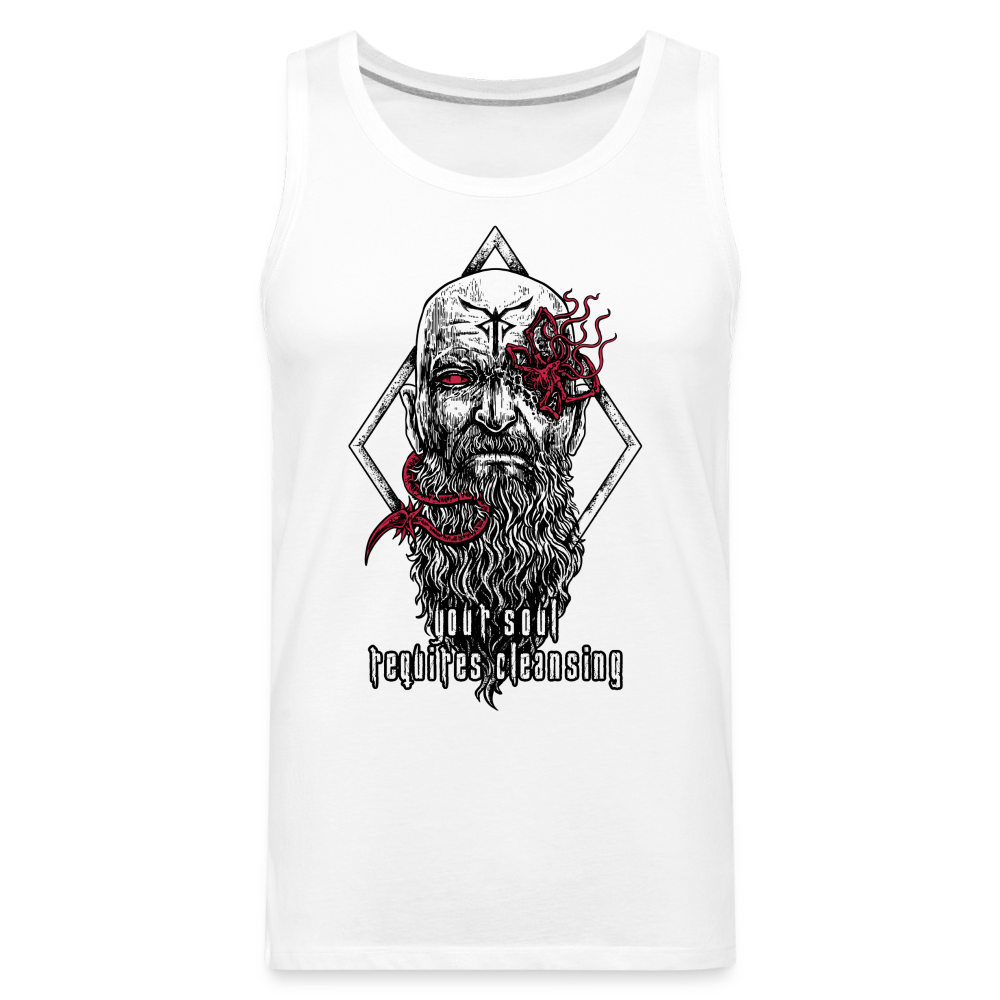 La Plaga - Men’s Premium Tank - white