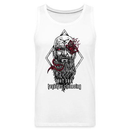 La Plaga - Men’s Premium Tank - white