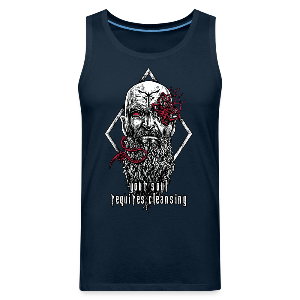 La Plaga - Men’s Premium Tank - deep navy