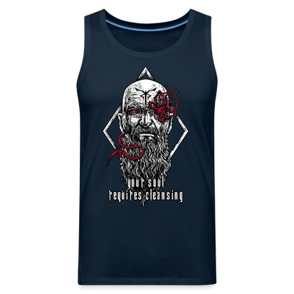 La Plaga - Men’s Premium Tank - deep navy