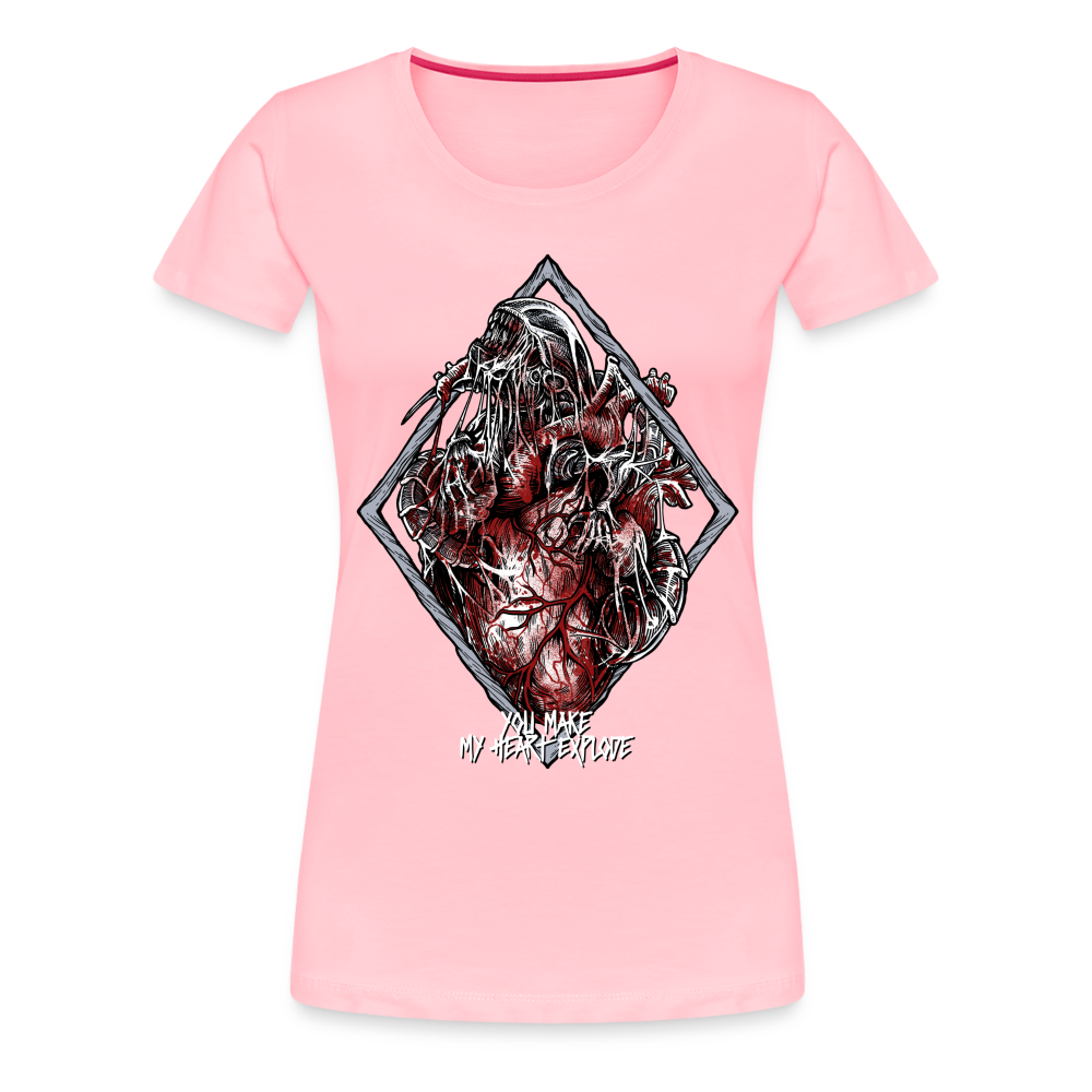 Bursting With Love - Women's Premium Tee - pink