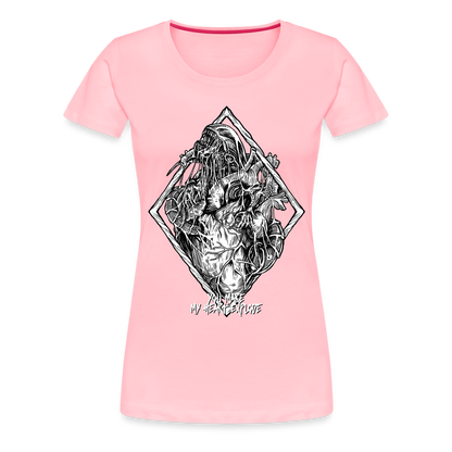 Bursting With Love No Color - Women’s Premium T-Shirt - pink